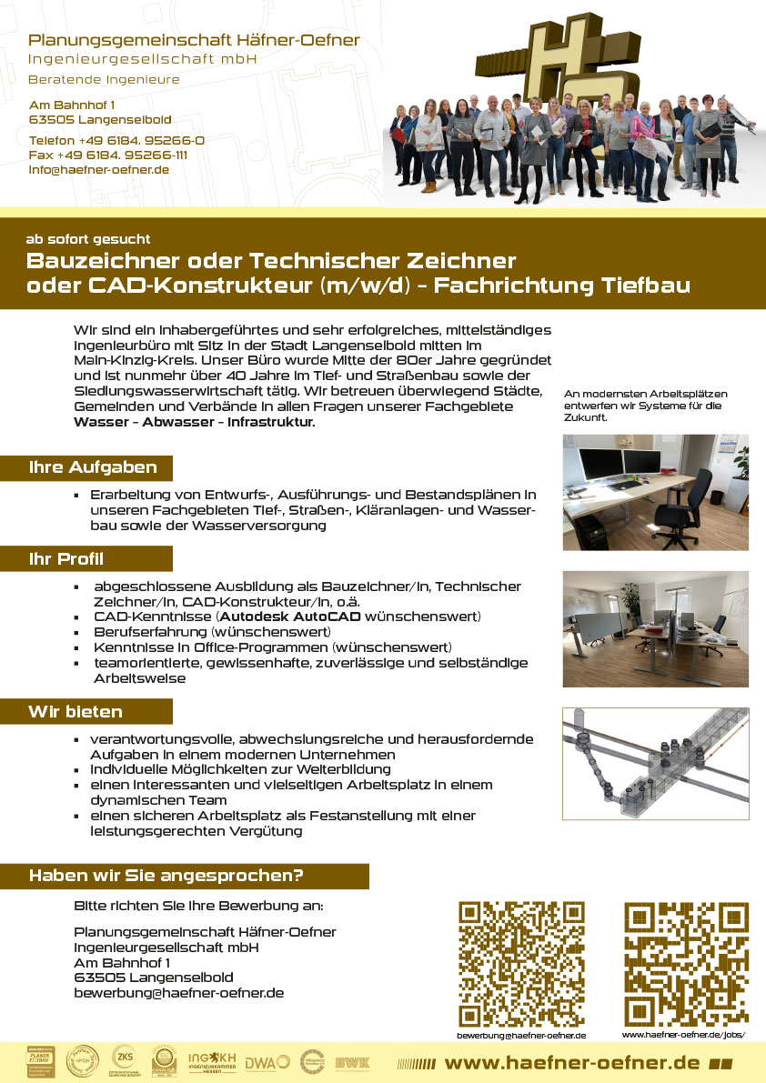 Bauzeichner (m/w/d)